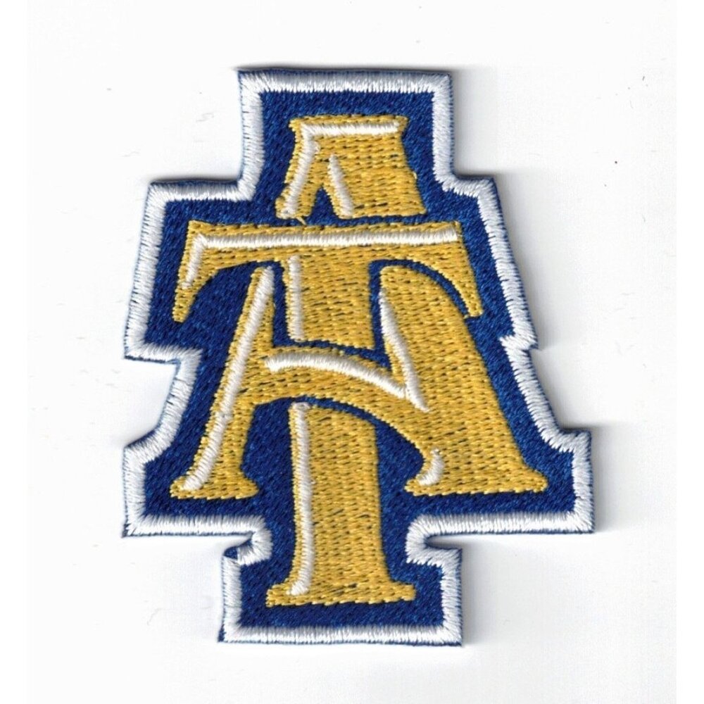 Desert Cactus North Carolina A&T State Logo Embroidered 2.in Iron / Sew-On Patch